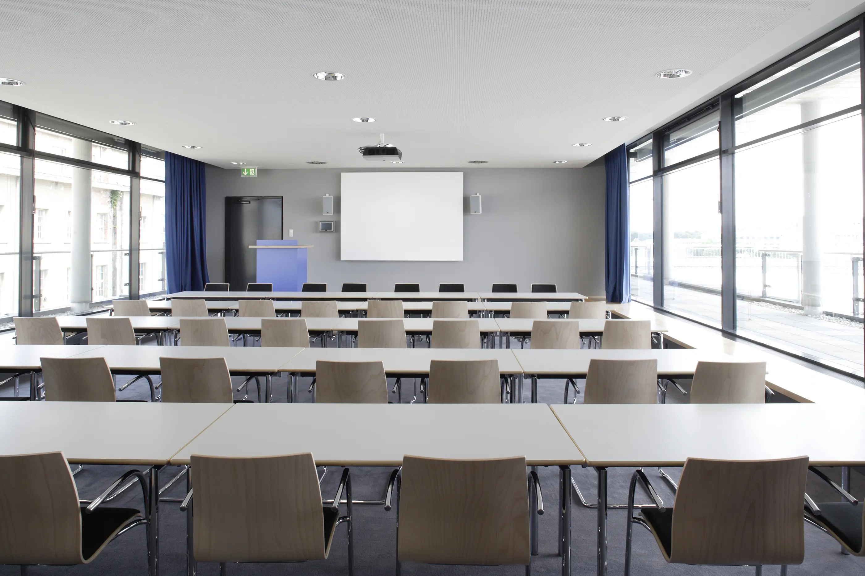 View of the Charlotte Bühler Room at the Max Planck Institute for Human Cognitive & Brain Sciences in Leipzig.