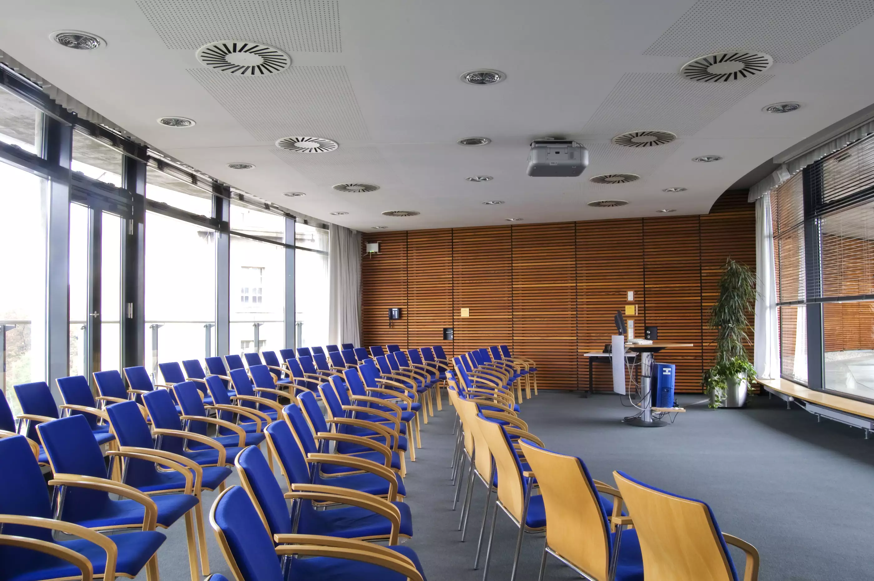 View of the Wilhelm Wundt Room at the Max Planck Institute for Human Cognitive & Brain Sciences in Leipzig.